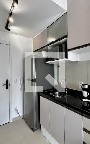 Studio para alugar com 27m², 1 quarto e 1 vagaCozinha
