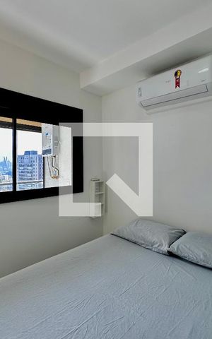 Studio para alugar com 27m², 1 quarto e 1 vagaQuarto