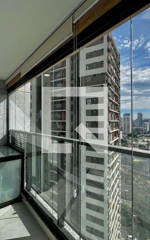 Studio para alugar com 27m², 1 quarto e 1 vagaSacada