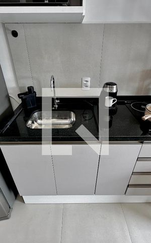 Studio para alugar com 27m², 1 quarto e 1 vagaCozinha