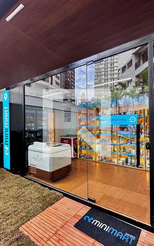 Studio para alugar com 27m², 1 quarto e 1 vagaMercadinho