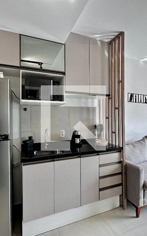 Studio para alugar com 27m², 1 quarto e 1 vagaCozinha