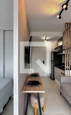 Studio para alugar com 27m², 1 quarto e 1 vagaSala