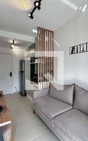 Studio para alugar com 27m², 1 quarto e 1 vagaSala
