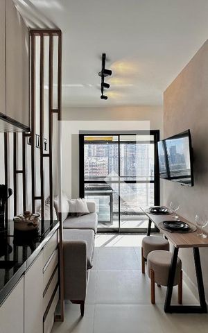 Studio para alugar com 27m², 1 quarto e 1 vagaCozinha