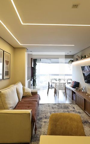 Apartamento à venda com 91m², 3 quartos e 2 vagasSala