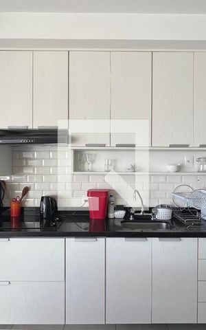 Studio à venda com 57m², 1 quarto e 1 vaga Studio à venda com 57m², 1 quarto e 1 vagaCozinha