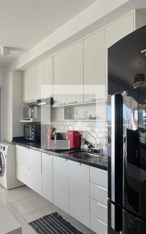 Studio à venda com 57m², 1 quarto e 1 vaga Studio à venda com 57m², 1 quarto e 1 vagaCozinha