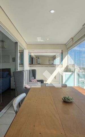 Studio à venda com 57m², 1 quarto e 1 vaga Studio à venda com 57m², 1 quarto e 1 vagaVaranda