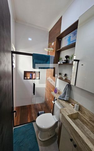 Casa de condomínio para alugar com 118m², 3 quartos e 2 vagas Casa de condomínio para alugar com 118m², 3 quartos e 2 vagasBanheiro