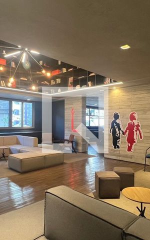 Studio à venda com 19m², 1 quarto e sem vaga Studio à venda com 19m², 1 quarto e sem vagaAcademia