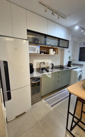 Apartamento à venda com 55m², 2 quartos e 2 vagas Apartamento à venda com 55m², 2 quartos e 2 vagasCozinha