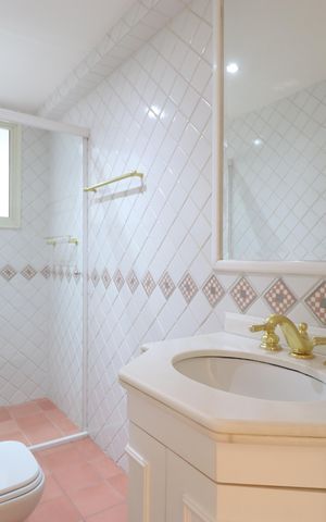 Apartamento para alugar com 130m², 3 quartos e 3 vagasBanheiro Social
