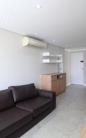 Apartamento para alugar com 55m², 1 quarto e 1 vagaSala