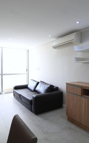Apartamento para alugar com 55m², 1 quarto e 1 vagaSala