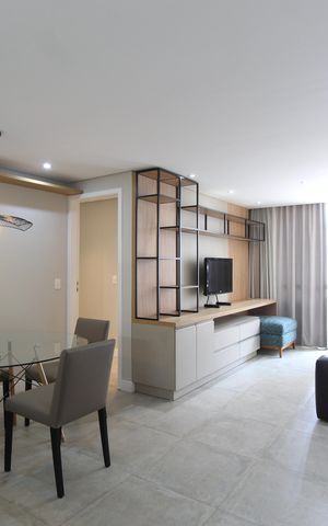 Apartamento para alugar com 55m², 1 quarto e 1 vagaSala