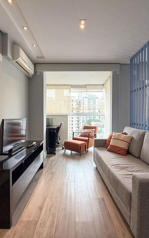 Studio para alugar com 42m², 1 quarto e 1 vaga Studio para alugar com 42m², 1 quarto e 1 vagaStudio