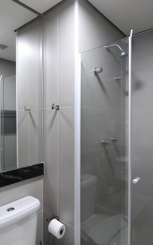 Apartamento à venda com 38m², 1 quarto e 1 vagaBanheiro da Suíte