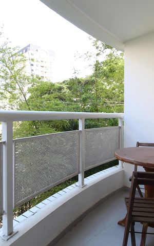 Apartamento à venda com 38m², 1 quarto e 1 vagaVaranda da Sala/Cozinha