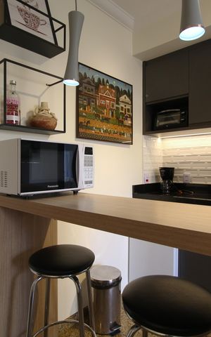 Apartamento à venda com 38m², 1 quarto e 1 vagaSala/Cozinha