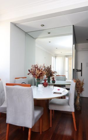 Apartamento para alugar com 103m², 3 quartos e 2 vagasSala de Jantar