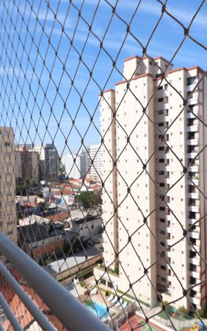 Apartamento para alugar com 103m², 3 quartos e 2 vagasSacada do Quarto 3