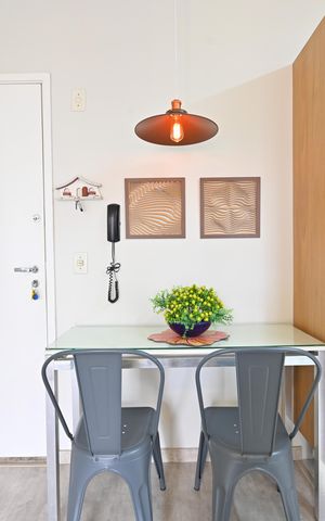Apartamento para alugar com 33m², 1 quarto e 1 vagaSala