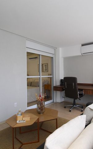 Apartamento para alugar com 54m², 1 quarto e 1 vagaVaranda
