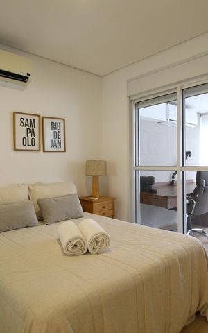 Apartamento para alugar com 54m², 1 quarto e 1 vagaSuíte
