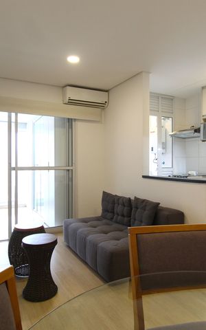 Apartamento para alugar com 54m², 1 quarto e 1 vagaSala