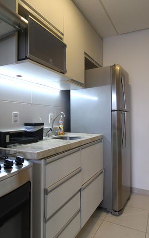 Apartamento para alugar com 54m², 1 quarto e 1 vagaCozinha e Área de Serviço