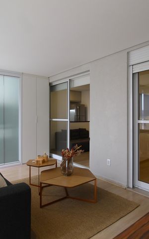 Apartamento para alugar com 54m², 1 quarto e 1 vagaVaranda
