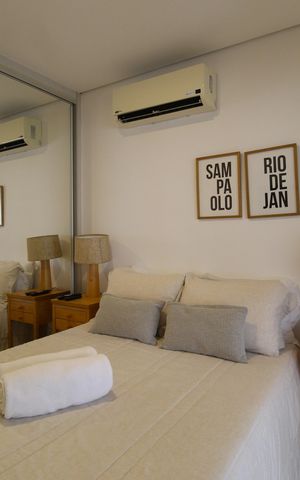 Apartamento para alugar com 54m², 1 quarto e 1 vagaSuíte