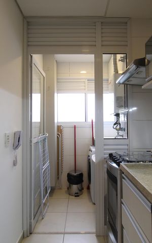 Apartamento para alugar com 54m², 1 quarto e 1 vagaCozinha e Área de Serviço