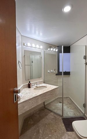 Apartamento à venda com 50m², 1 quarto e 1 vaga Apartamento à venda com 50m², 1 quarto e 1 vagaBanheiro social