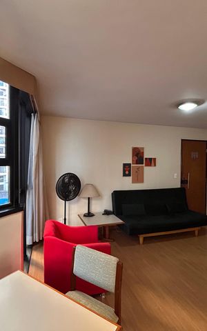 Apartamento à venda com 50m², 1 quarto e 1 vaga Apartamento à venda com 50m², 1 quarto e 1 vagaSala