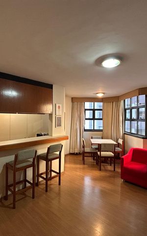 Apartamento à venda com 50m², 1 quarto e 1 vaga Apartamento à venda com 50m², 1 quarto e 1 vagaSala