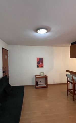 Apartamento à venda com 50m², 1 quarto e 1 vaga Apartamento à venda com 50m², 1 quarto e 1 vagaSala