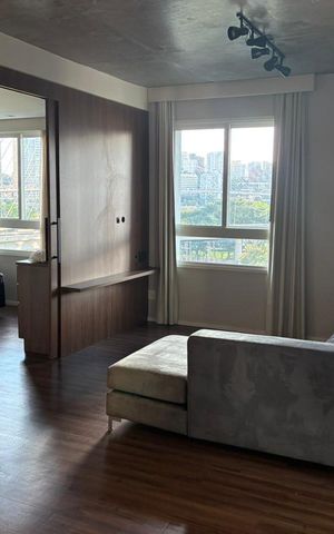 Studio à venda com 62m², 1 quarto e 1 vaga
