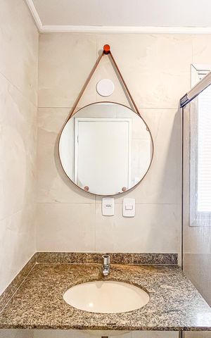 Apartamento à venda com 42m², 1 quarto e 1 vaga Apartamento à venda com 42m², 1 quarto e 1 vagaBanheiro