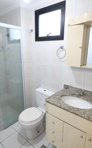 Apartamento à venda com 51m², 1 quarto e 1 vagaBanheiro Social