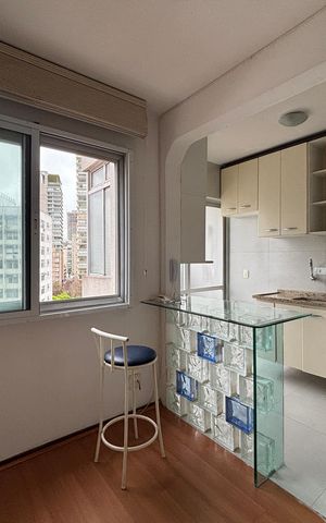 Apartamento para alugar com 40m², 1 quarto e 1 vaga Apartamento para alugar com 40m², 1 quarto e 1 vagaSala