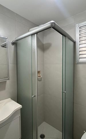 Apartamento para alugar com 40m², 1 quarto e 1 vaga Apartamento para alugar com 40m², 1 quarto e 1 vagaBanheiro