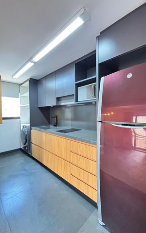 Apartamento para alugar com 95m², 1 quarto e 1 vagaCozinha