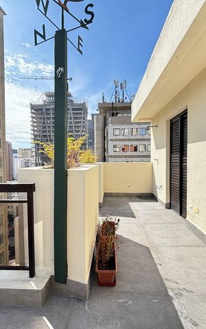 Apartamento para alugar com 95m², 1 quarto e 1 vagavaranda da cobertura