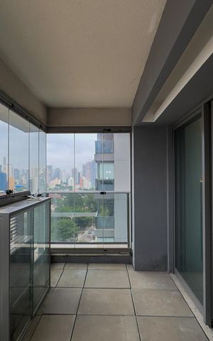 Studio para alugar com 43m², 1 quarto e 1 vagaSacada