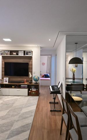 Apartamento à venda com 102m², 3 quartos e 2 vagasSala