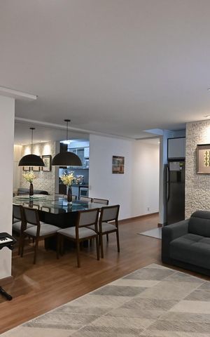 Apartamento à venda com 102m², 3 quartos e 2 vagasSala
