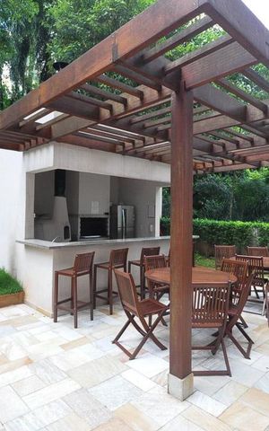 Apartamento à venda com 102m², 3 quartos e 2 vagasChurrasqueira