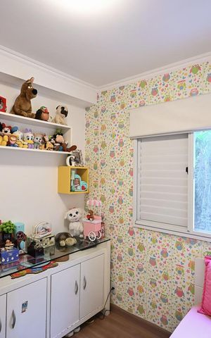 Apartamento à venda com 102m², 3 quartos e 2 vagasQuarto 1